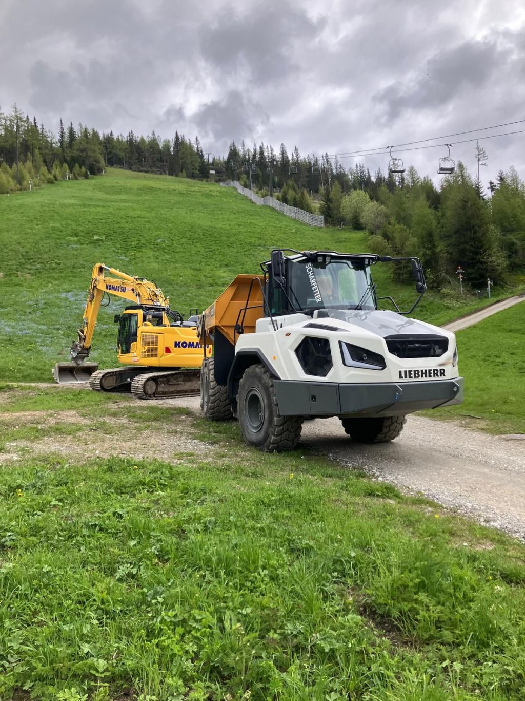 Wegsanierung Katschberg Bahnen